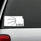 M1041 Kansas Basketball Decal Sticker Car SUV Laptop Surface Mirror Jayhawks