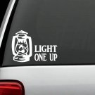 J1088 Light One Up Cold Blast Lantern Decal Sticker Car SUV Dietz Globe Lamp