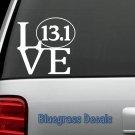 D1020 13.1 MARATHON RUNNING Decal Sticker Car Truck SUV Van LAPTOP MIRROR ART
