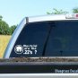 A1069 22 Long Rifle 2A 2nd Amendment GUN Decal Sticker Truck SUV Scope Target