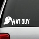 H1123 Hat Guy Baseball Decal Sticker Cap Collector Softball Tee Ball Hiking Art
