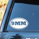 9MM Pistol Gun Hunting Ammo Handgun Decal Sticker Holster Safe Laptop Surface