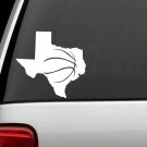 M1038 Texas Basketball Decal Sticker Car SUV Laptop Surface Longhorns A&M
