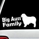 Big Auss Family Australian Shepherd Aussie Dog Decal Sticker Pet Gift Art BG 106