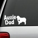 C1150 Australian Shepherd Aussie Dad Dog Decal Sticker Pet Gift Accessory