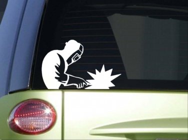 Welder Sticker *I822* 6x6 Vinyl welding decal