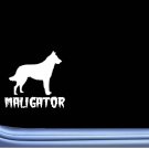 Maligator Belgian Malinois M350 6 inch Sticker Decal dog caution k9 Maligator Belgian Malinois M350 6 inch Sticker Decal dog caution k9