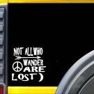 Not all who wander are lost *J735* 6 inch Sticker decal hippie bohemian fairy Not all who wander are lost *J735* 6 inch Sticker decal hippie bohemian fairy