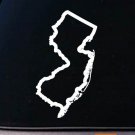 NEW JERSEY state 6" sticker decal car truck window college football basketball