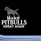 Pitbull Maga flag L740 Dog Sticker 7" decal