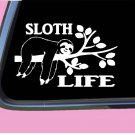 Sloth Life TP 660 Sticker 8" Decal animals gifts stuffed tshirt heartbeat Sloth Life TP 660 Sticker 8" Decal animals gifts stuffed tshirt heartbeat