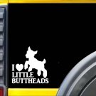 I love little buttheads k569 Sticker 6 inch goat decal