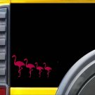 Flamingo Family pink Decal Sticker *J378* 8" wide Flamingo Family pink Decal Sticker *J378* 8" wide