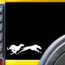 Racing Greyhounds Sticker k228 8 inch Greyhound whippet decal