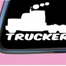Trucker TP 537 vinyl 6" Decal Sticker truck driver semi big rig 18 wheeler