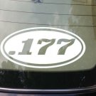 .177 Gun Decal Shooting Bullets Gun Rights Pellets *C125* .177 Gun Decal Shooting Bullets Gun Rights Pellets *C125*