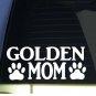 Golden Retriever Mom sticker *H312* 8.5 inch wide vinyl puppy toy training