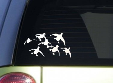 Flying Ducks *I850* 8 inch Sticker duck decal  &Euml;�