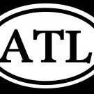 ATL STICKER ATLANTA RAP DIRTY SOUTH JDM SOUTHERN GEORGIA USA BULLDOG FALCONS