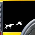 German Shorthair Pointer Pheasant L040 8 inch shorthaired dog decal
