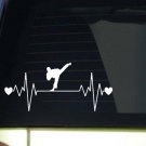 Karate Lifeline *I673* 8 inch Sticker decal black belt dojo Karate Lifeline *I673* 8 inch Sticker decal black belt dojo