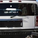 LARGE COME AND TAKE IT ASSAULT LIFE STICKER DECAL 2A TRUCK GONZALES FLAG TEXAS LARGE COME AND TAKE IT ASSAULT LIFE STICKER DECAL 2A TRUCK GONZALES FLAG TEXAS