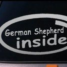 German Shepherd Decal Sticker Car Window 6" German Shepherd Decal Sticker Car Window 6"