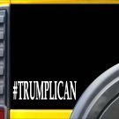 Trumplican L217 8" vinyl sticker Hillary decal