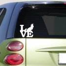 Cockatoo love 6" STICKER *F179* DECAL parrot macaw cockatiel bird cage treat Cockatoo love 6" STICKER *F179* DECAL parrot macaw cockatiel bird cage treat
