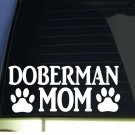 Doberman Mom sticker *H341* 8.5 inch wide vinyl ear crop schutzhund pinscher Doberman Mom sticker *H341* 8.5 inch wide vinyl ear crop schutzhund pinscher