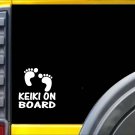 Keiki on Board *J712* 8 inch Sticker decal Keiki on Board *J712* 8 inch Sticker decal