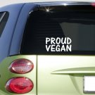 Proud Vegan 6" sticker *E852* decal vegetarian recipe diet meatless vegans Proud Vegan 6" sticker *E852* decal vegetarian recipe diet meatless vegans