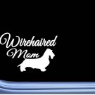 Wirehaired Dachshund Mom J818 6 inch Sticker dachshund dog decal Wirehaired Dachshund Mom J818 6 inch Sticker dachshund dog decal