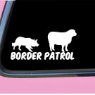 Border Patrol TP 582 vinyl 8" Decal Sticker dog Border Collie sheep herding Border Patrol TP 582 vinyl 8" Decal Sticker dog Border Collie sheep herding