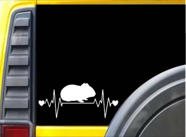 Guinea Pig Lifeline Sticker L141 8 inch aquarium cage decal