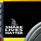 Snake Lives Matter Sticker k185 6 inch cobra decal