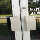 No Pets Allowed signs sticker decal business door 8 inch *E199* vinyl store shop No Pets Allowed signs sticker decal business door 8 inch *E199* vinyl store shop