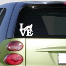 Aussie love 6" STICKER *F237* DECAL mini aussie australian shepherd dog breed Aussie love 6" STICKER *F237* DECAL mini aussie australian shepherd dog breed