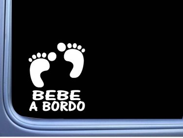Bebe a Bordo L760 6 inch Sticker baby on board Decal