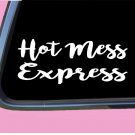 Hot Mess Express TP 304 Sticker 8" Decal southern girl mom minivan