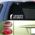 I like big putts 8" sticker *F270* decal car decal putter golf ball driver bag I like big putts 8" sticker *F270* decal car decal putter golf ball driver bag