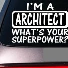I'm an architect sticker decal *E174* contruction hard hat designer I'm an architect sticker decal *E174* contruction hard hat designer