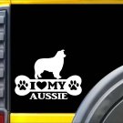 Aussie Bone Sticker k075 8 inch Australian shepherd dog decal Aussie Bone Sticker k075 8 inch Australian shepherd dog decal