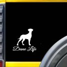 Great Dane Life K682 6 inch Sticker uncropped dog decal Great Dane Life K682 6 inch Sticker uncropped dog decal