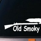 old smoky 6" STICKER DEER HUNTING POWDER HORN BLACK POWDER muzzleloader 2a