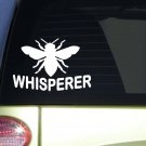 Bee Whisperer *J279* 6 inch beekeeping Sticker decal