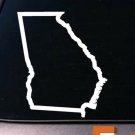 GEORGIA state 6" sticker decal car truck window college football basketball GEORGIA state 6" sticker decal car truck window college football basketball