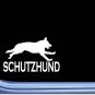 Schutzhund L792 8 inch Sticker dog german shepherd Decal