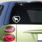 Heart Boston Terrier *F334* sticker decal bulldog Heart Boston Terrier *F334* sticker decal bulldog