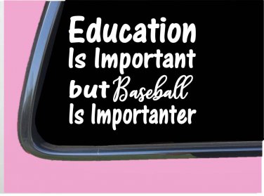 Baseball Important TP107 vinyl 6" Decal Sticker pitcher glove